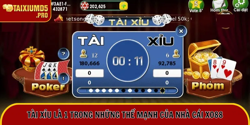 Nhà Cái XO88 | Đánh Giá Sự Uy Tín Của Nhà Cái Đình Đám 2 Tài Xỉu là 1 trong những thế mạnh của nhà cái Xo88